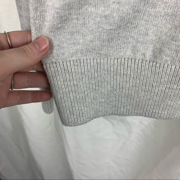 Gap Knit Crewneck Sweater in Heathered Grey - Picture 4 of 6